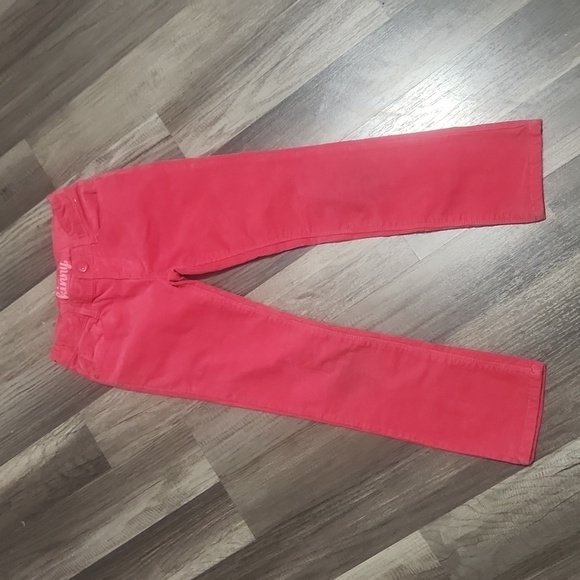 GYMBOREE Corduroy Pants Size 6 Pink Adjustable Waist - Picture 1 of 5